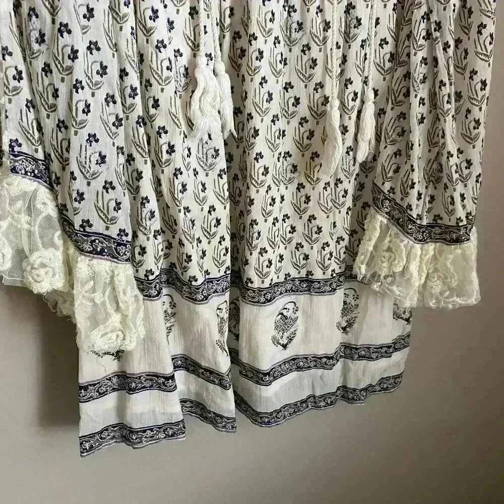 Free People Nomad Child Dress Ivory‎ Size Small